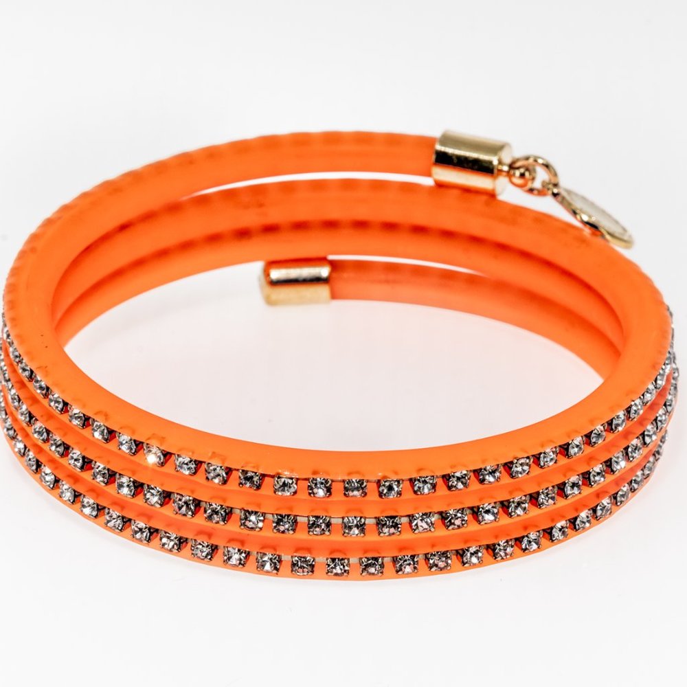 Marc by Marc Jacobs Fluoro Orange Standard Supply Bracelet